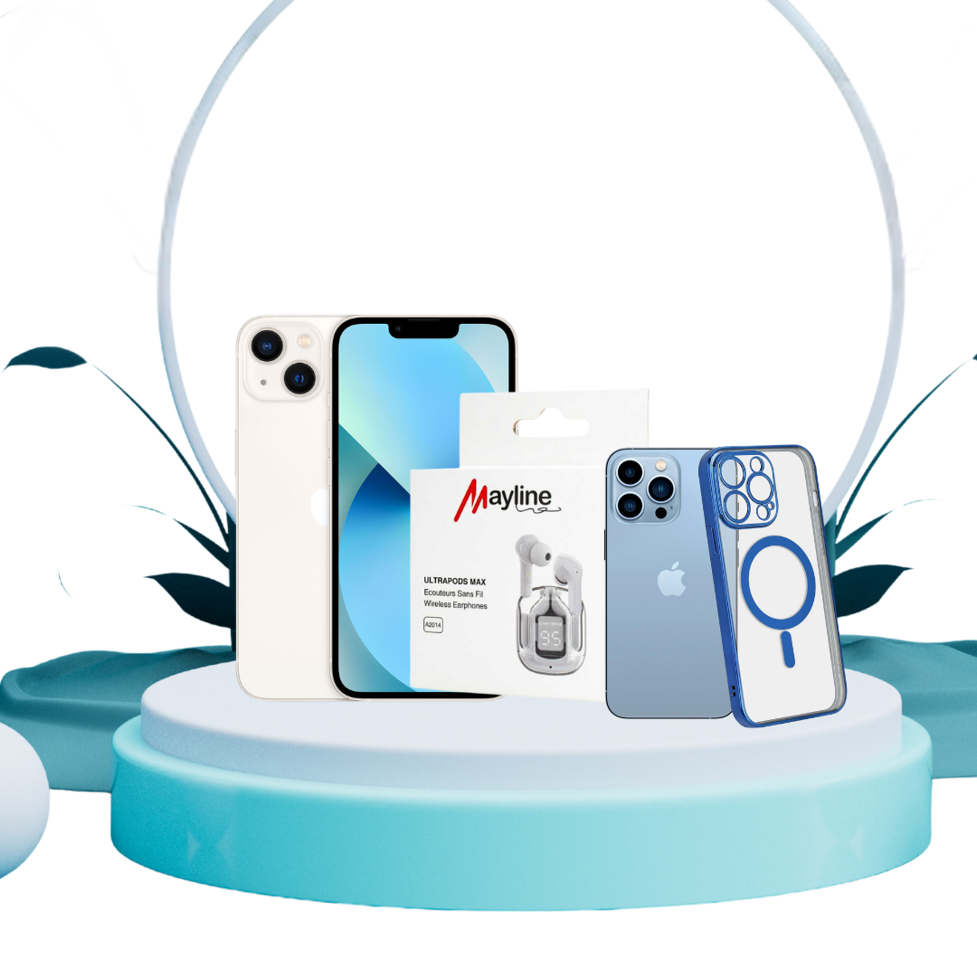 Pack Iphone 13 128GB Reconditionné Grade A